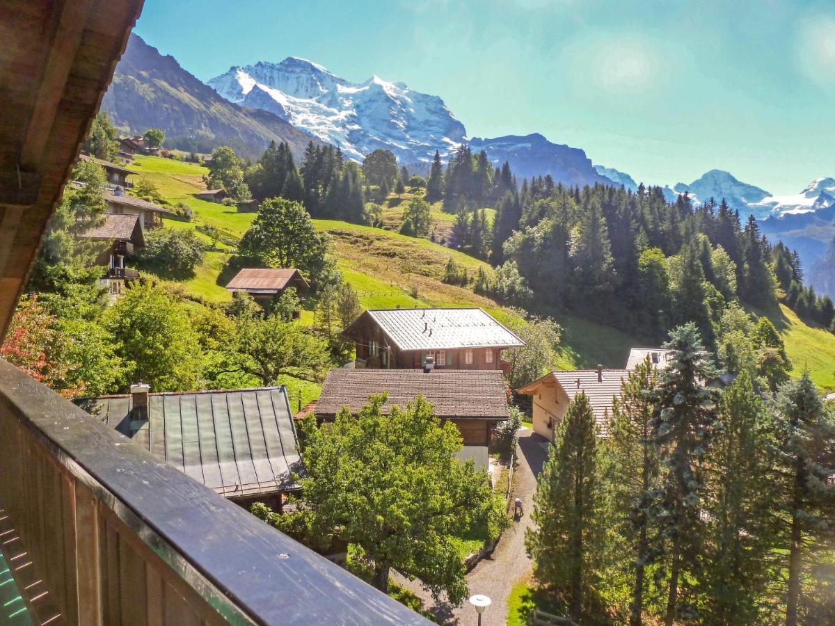 Apartment Eigersonne By Interhome Wengen Exteriör bild