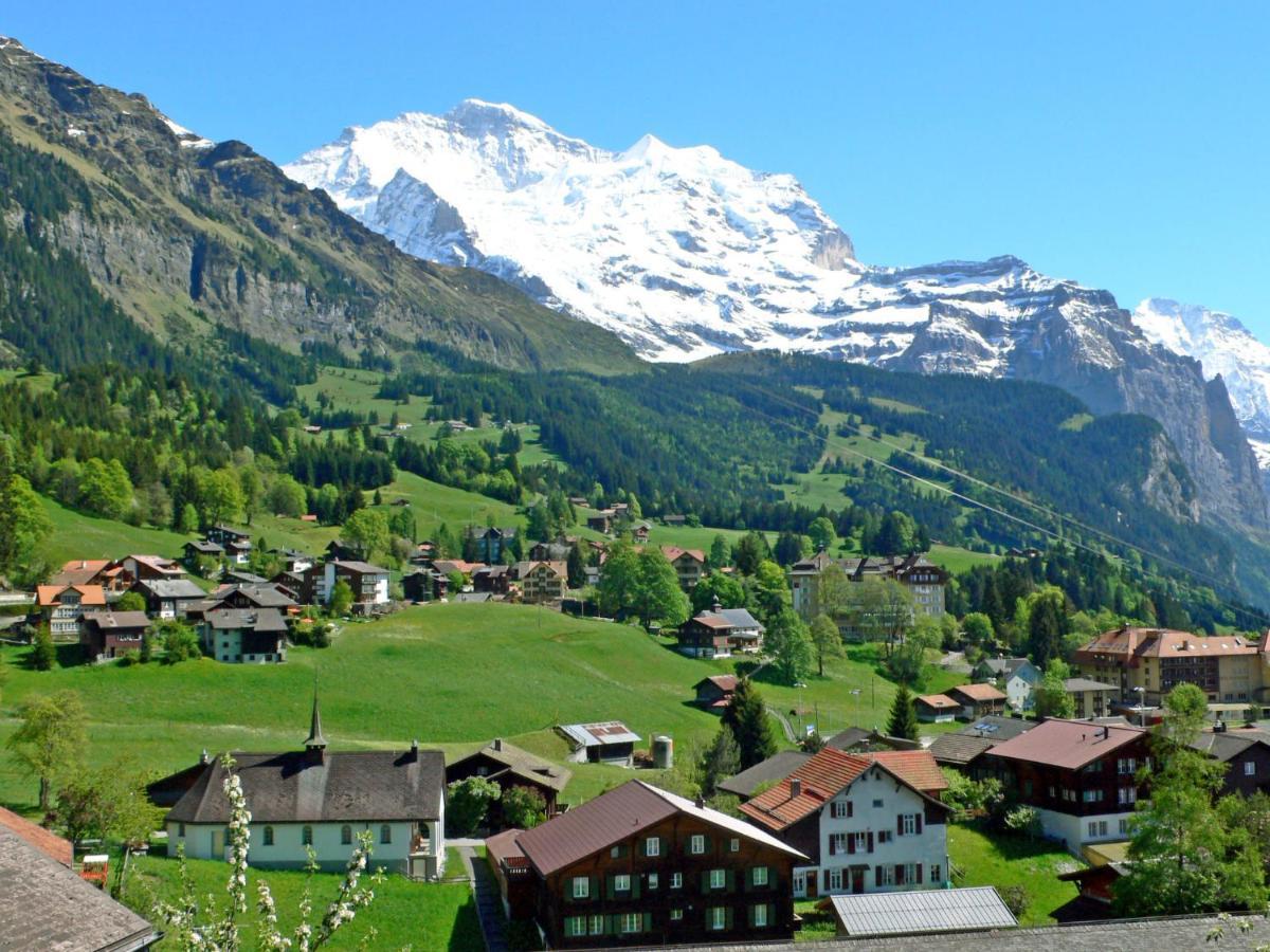 Apartment Eigersonne By Interhome Wengen Exteriör bild