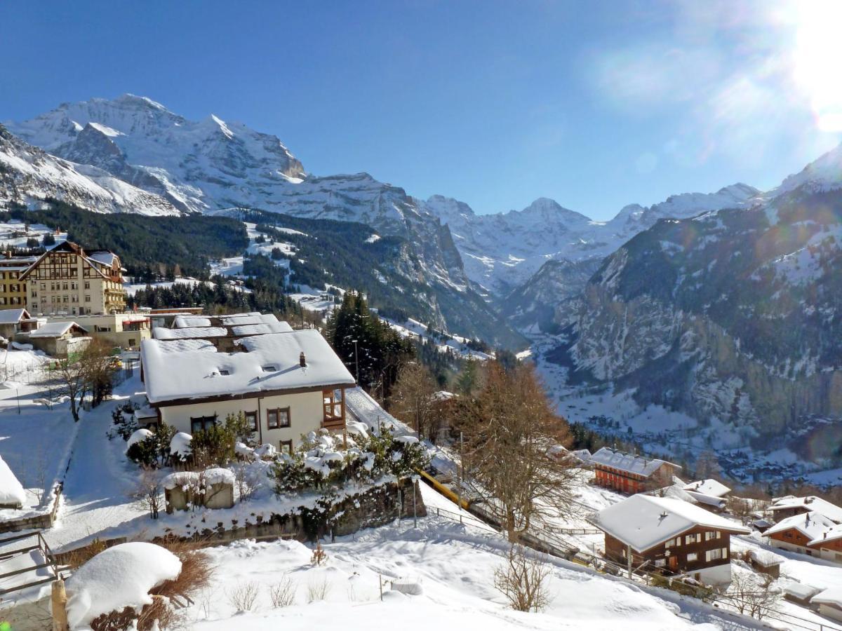 Apartment Eigersonne By Interhome Wengen Exteriör bild